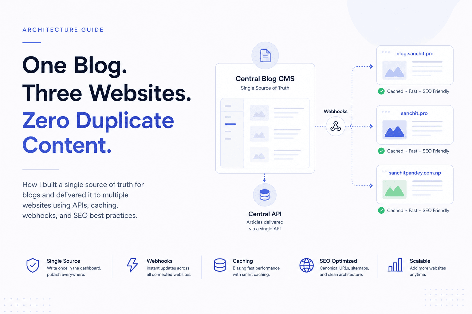 One-blog-3-websites-zero-duplicate-content